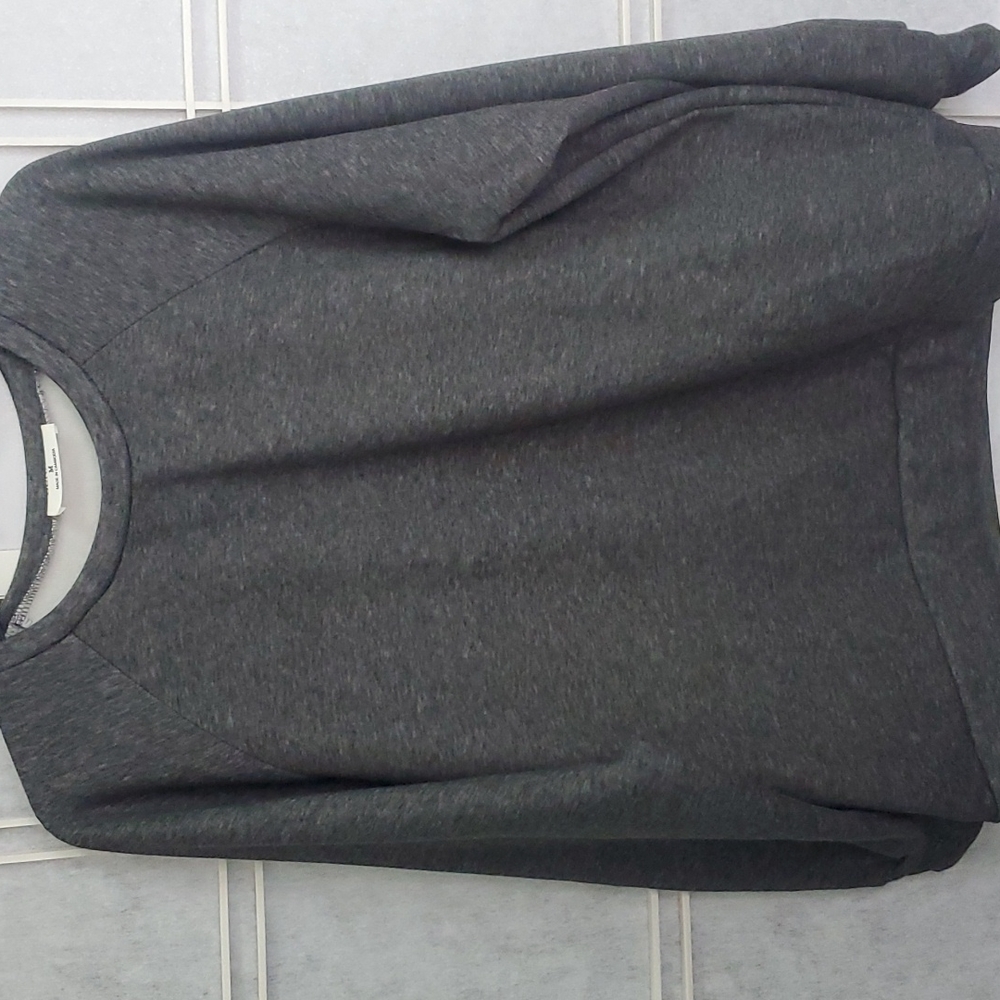 Zenana Oversized Round Neck Pullover Sweatshirt - image 1